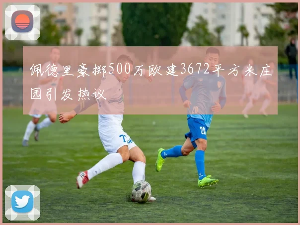 佩德里豪掷500万欧建3672平方米庄园引发热议